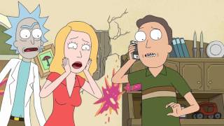 Rick and Morty Beth Shoots Mr. Poopybutthole