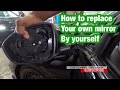 How to change your mirror on nissan Altima