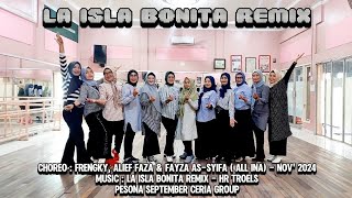 La Isla Bonita Remix Line Dance // Choreo : Frengky, Alief Faza & Fayza As-Syifa - Nov' 2024