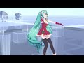 【mmd】『snow fairy story』by yyb式初音ミクnt サンタ服 【4k】