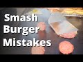 Top 10 Smash Burger Mistakes for Beginner Griddlers