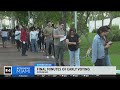 Hundreds head to the final minutes of early voting in Florida