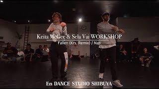 Keita McGee \u0026 Sela Vai WORKSHOP@En Dance Studio SHIBUYA