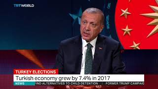 Turkish President Erdogan talks investments since coming into power