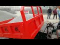 2 Ton mini dumper crawler dump truck from China