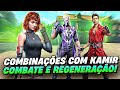 3 COMBINAÇÕES PARA JOGAR COM O KAMIR NO FREE FIRE EM 2024 !