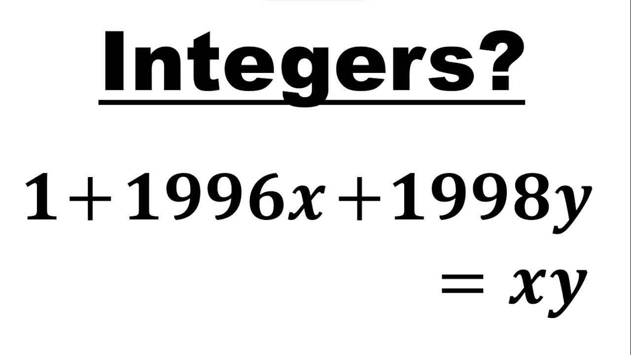 A Number Theory Challenge From The Ireland Math Olympiad - YouTube