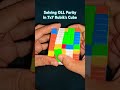 Solving OLL Parity in 7x7 Rubik's Cube