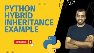 Python Hybrid Inheritance Example #lingarajtechhub