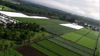 利根沼田望郷ラインセンチュリーライド2012　昭和村空撮編