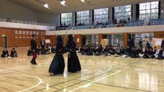 H28関東学生親善剣道大会 男子団体決勝 日大二学対明大和泉