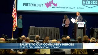 Bossier City Chamber of Commerce Salute to Community Heroes breakfast