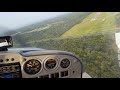 forward slip landing in a c172.