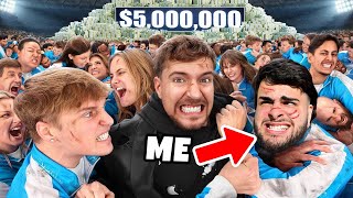 2,000 People Fight For $5,000,000 | MrBeast Games