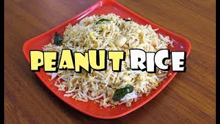 Peanut Rice | Easy Lunch Box Rice | Cooking | Episode - 32