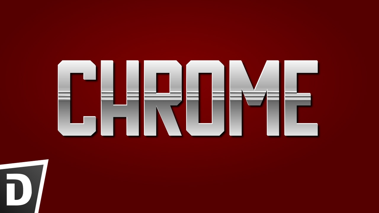 Chrome Text Inkscape Tutorial Final Youtube