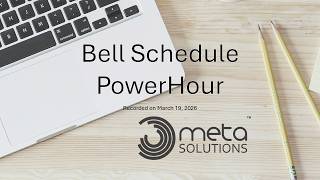 Bell Schedule PowerHour