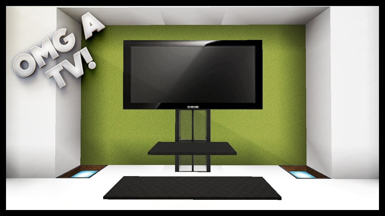 Minecraft How To Make A Tv Youtube