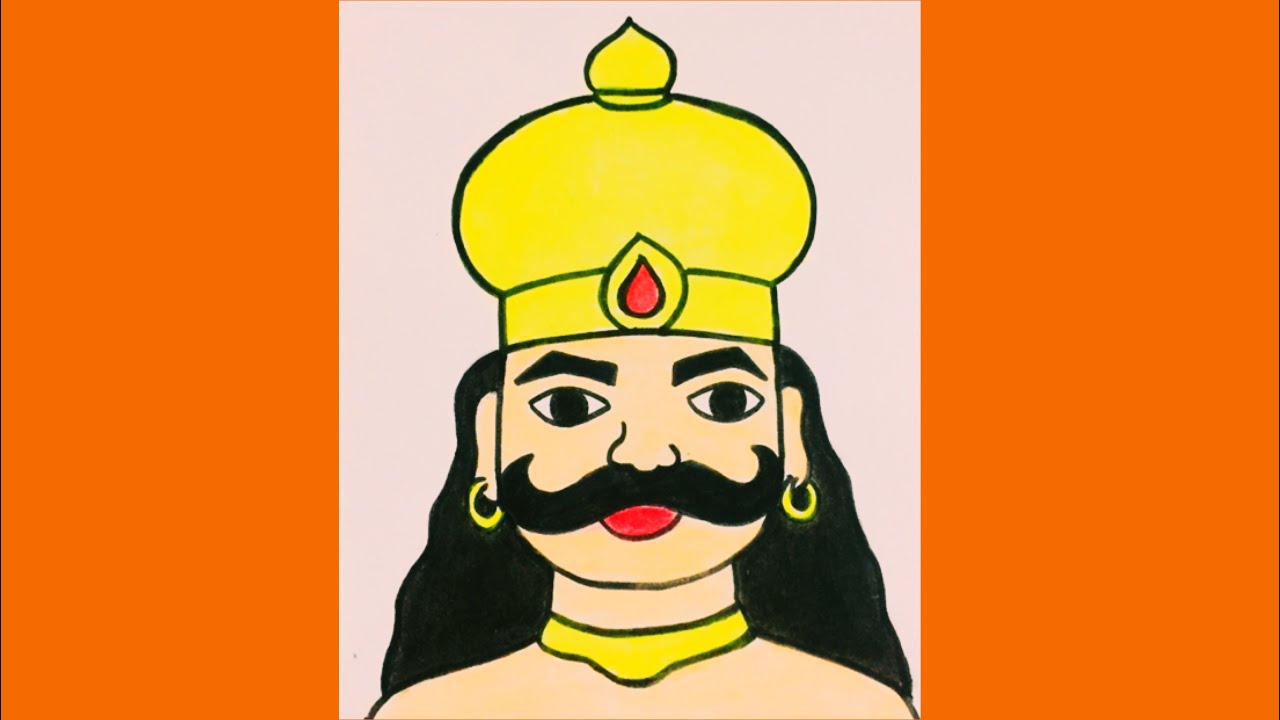 Top More Than 124 Ravan Face Drawing Best - Vietkidsiq.edu.vn