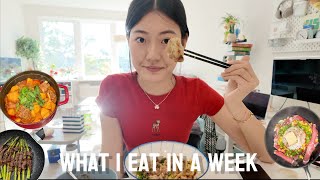 what I eat in a week |  quick simple Asian food