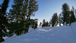 Snowbasin - JP Lodge to Wildflower to Parsons to Porcupine Lift (3/17/2021)