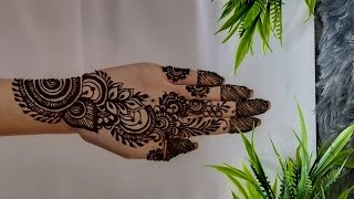 Easy mehndi design|henna classes for beginners join me and subscribe to my channel 😍👍#youtube #henna