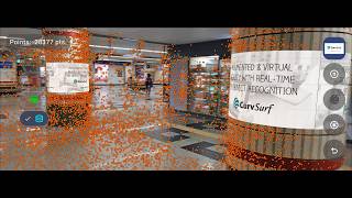 Google ARCore - PointCloud - AD - FindSurface