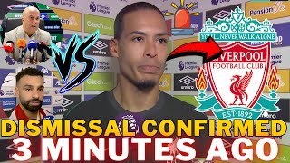 VAN DIJK LEFT LIVERPOOL AFTER NOT RENEWING HIS CONTRACT! SHOCKING