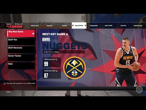 How to play all your NBA games (Not only Key games) in NBA 2k24