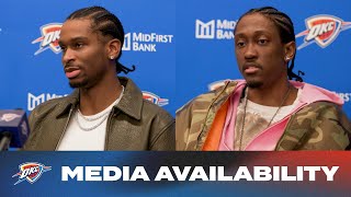 Full Post Game Media Availability | OKC Thunder vs Dallas Mavericks | January 23, 2025