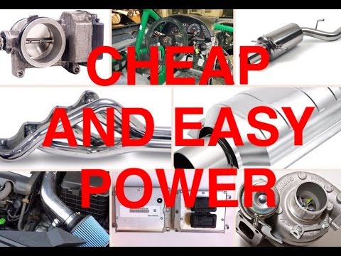 8 Cheap Modifications to Make Your Car Faster! 8 Cheap Modifications to Make Your Car Faster!