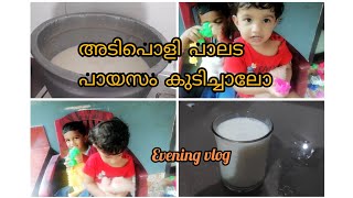 അടിപൊളി പാലട പായസം റെസിപ്പി | Evening vlog | maji tech vlogs