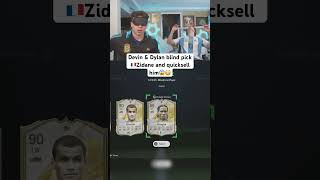 Devin \u0026 Dylan blind pick 🇫🇷Zidane and quicksell him😱😳