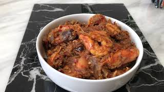 கத்தரிக்காய் இறால் கறி/Prawn fry /How to make Prawn and Eggplant Fry