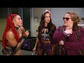 chelsea green piper niven michin u0026 b fab backstage smackdown november 15 2024