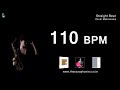 110 bpm 드럼 메트로놈 straight beat