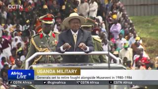 Uganda’s long-serving war generals to be retired over next eight years