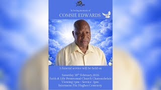 Comsie Edwards - Funeral Service