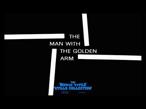 Title sequence from The Man with the Golden Arm (1955)