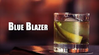 Passionfood Network : Blue Blazer Cocktail (1881 by Water Library)