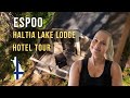 I Stayed In A Forest Resort! | Haltia Lake Lodge at Nuuksio National Park Tour