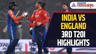 India vs England 3rd T20I Highlights: England's Bowling Masterclass Secures 26-Run Win