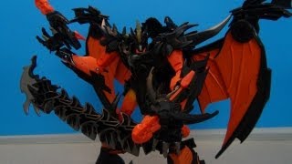 BEAST FIRE PREDAKING TRANSFORMERS TOY REVIEW BY MITCHSANTONA