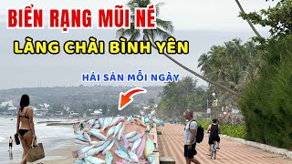 🌊 Biển Rạng Mũi Né – Cuộc Sống Làng Chài Bình Yên & Hải Sản Tươi Ngon Mỗi Ngày! 🦑🐟 ❤️
