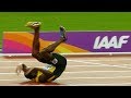 Usain Bolt Injury - 4 x 100 meters Relay - World Athletics Championships London 2017 4x100