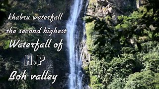 Unexplored khabru waterfall track,Boh Valley Shapur near Dharamshala Himachal Pradesh