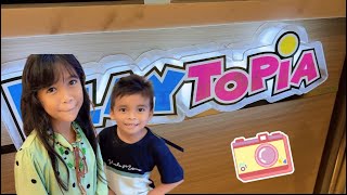 Keseruan bermain bersama di PLAY TOPIA #keripikkentangmasboy #trending #playtopia