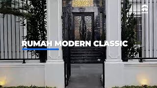 Dijual Rumah Mewah Bergaya Modern Classic di Cilandak