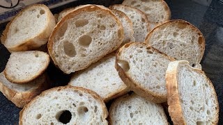 EASY HOMEMADE CIABATTA WITH RYE FLOUR READY IN LESS THAN FOUR HOURS (NO BIGA/PRE-FERMENTED DOUGH)