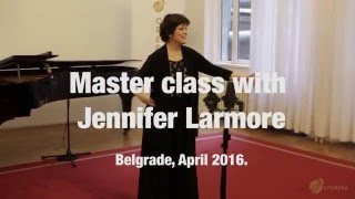 Operosa | Master Class Jennifer Larmore | April 2016